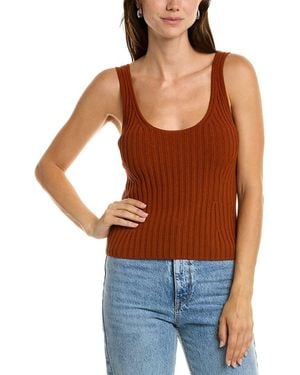 Vince Tie Back Tank - Blue