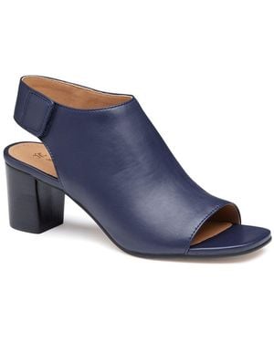 Johnston & Murphy Evelyn Leather Bootie - Blue