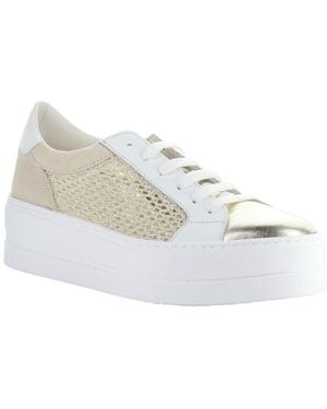 Bos. & Co. Bos. & Co. Marlo Leather Trainer - White