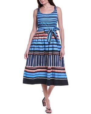 NIC+ZOE Peninsula Sophie Dress - Blue