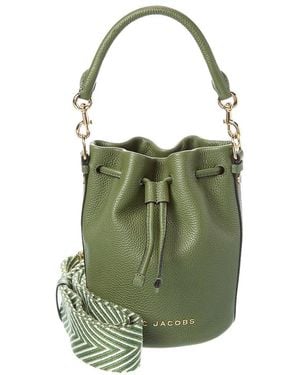 Marc Jacobs Groove 2.0 Leather Bucket Bag - Green