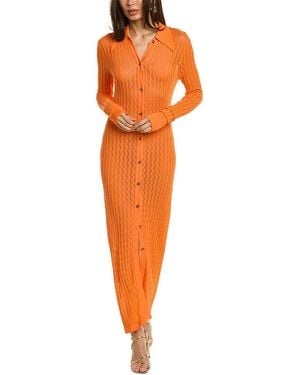Dodo Bar Or Elissa Knit Maxi Dress - Orange