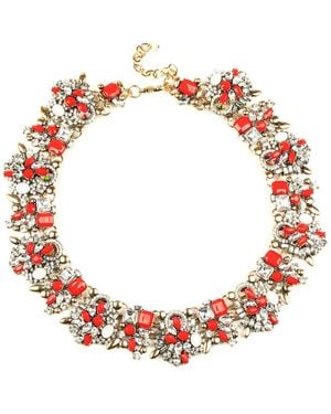 Eye Candy LA The Luxe Collection Crystal Red Ivey Collar My Necklace