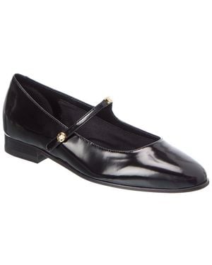 Celine City Patent Ballerina Flat - Black
