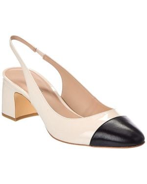 Stuart Weitzman Milla 55 Patent Slingback Pump - Metallic