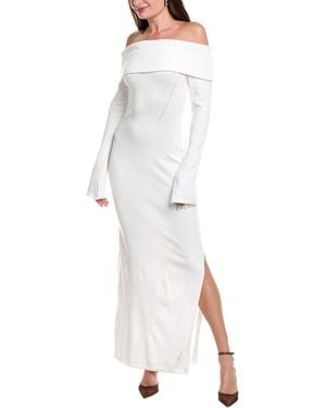IPPONELLI Off-Shoulder Dress - White