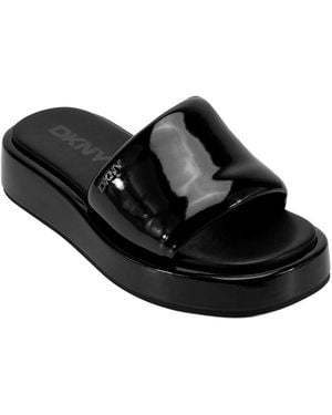 DKNY Lachine Platform Slide - Black