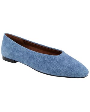 Aerosoles Amelie Leather Flat - Blue