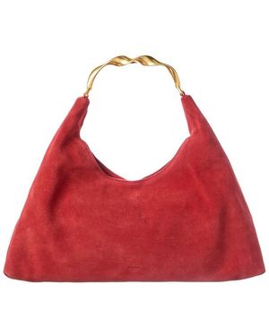 Jonathan Simkhai Nixi Suede Hobo - Red