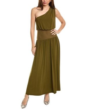 WeWoreWhat One-Shoulder Maxi Dress - Green