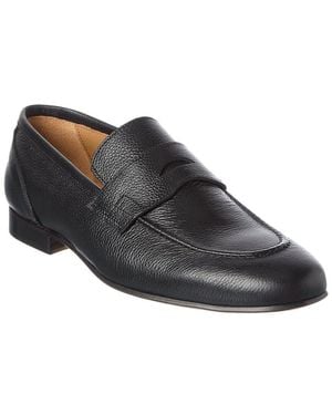 Bruno Magli Nathan Leather Loafer - Black