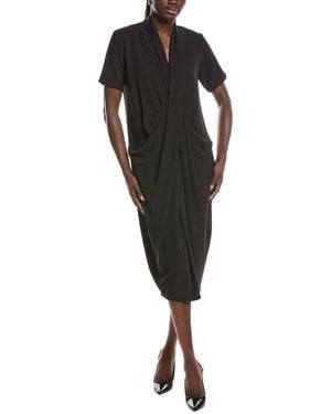 Joseph Ribkoff Solid Midi Dress - Black