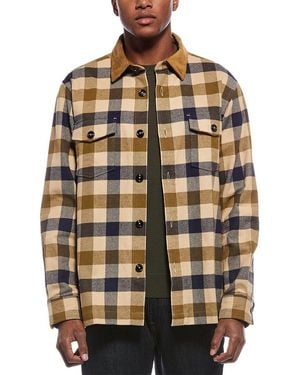Brooks Brothers Twill Shacket - Natural