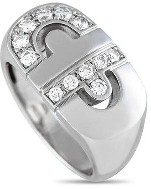 BVLGARI 18K Ring (Authentic Pre-Owned) - Grey