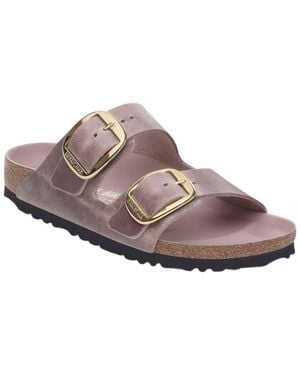 Birkenstock Arizona Big Buckle Leather Sandal - Brown