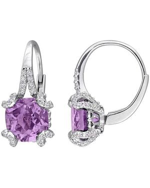 Rina Limor 4.06 Ct. Tw. Gemstone Earrings - Metallic