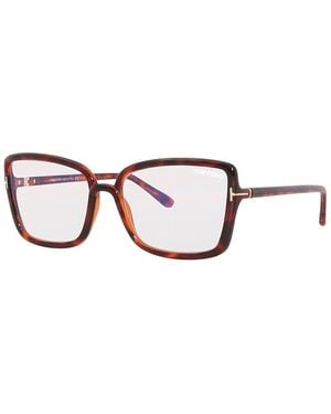 Tom Ford Ft5813-B 56Mm Sunglasses - Brown