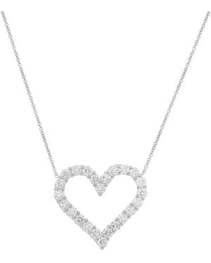 Diana M. Jewels Diana M. 14K 1.00 Ct. Tw. Lab-Grown Diamond Necklace - Metallic