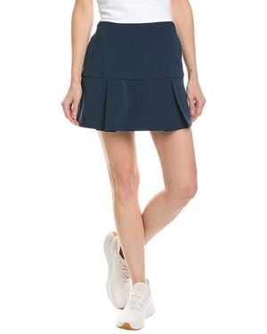 Stella Parker Pleated Hem Skort - Blue