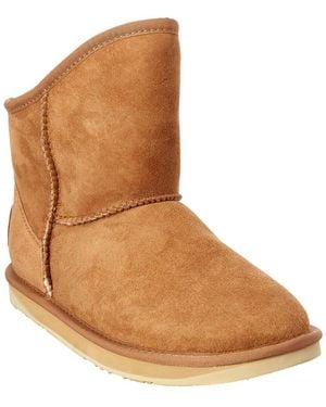 Australia Luxe Cozy X Short Suede Boot - Brown
