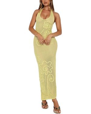 Homeyee Maxi Dress - Yellow
