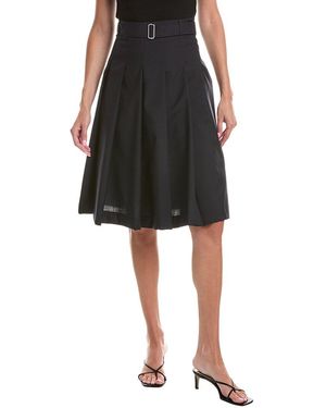 Officine Generale Officine Generale Kendra Wool Skirt - Black