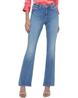 L'Agence Cara Low-Rise Bootcut Jean - Blue