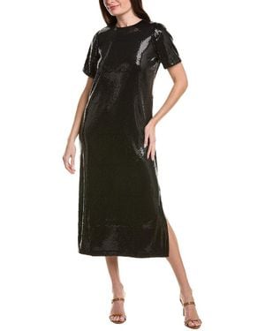Marie Oliver Maxwell Midi Dress - Black
