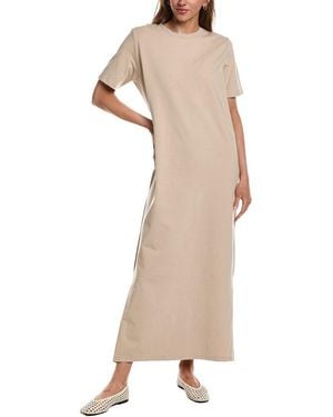 Ichi Neisha Maxi T-Shirt Dress - Natural