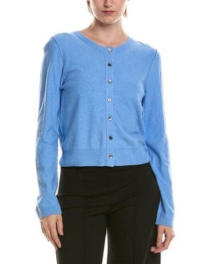 Michael Stars Flynn Cashmere-Blend Cardigan - Blue