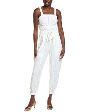 Elan Tank Jumpsuit - White