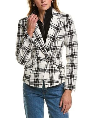 Central Park West Hayes Blazer - Gray