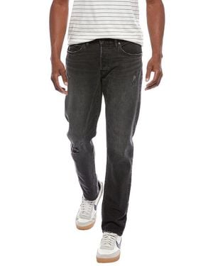 Todd Synder X Champion Destroyed Wash Slim Fit Jean - Black