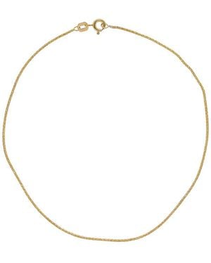 Italian Gold 14K Anklet - Natural