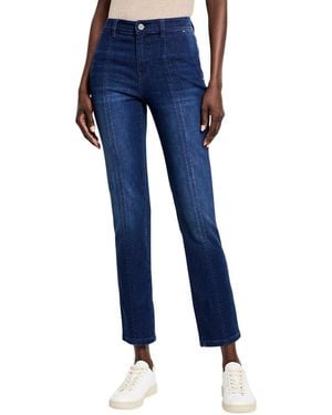 NIC+ZOE Daytrip Straight Carpenter Jean - Blue