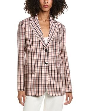 Prada Checked Wool Blazer - Multicolour