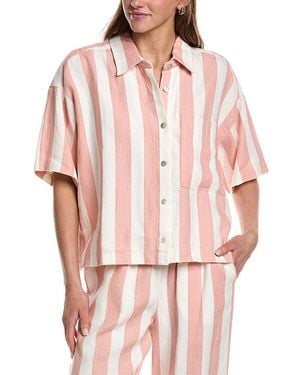Electric and Rose Kyle Linen Shirt - Pink