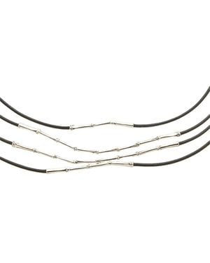 John Hardy Bamboo Necklace - Metallic