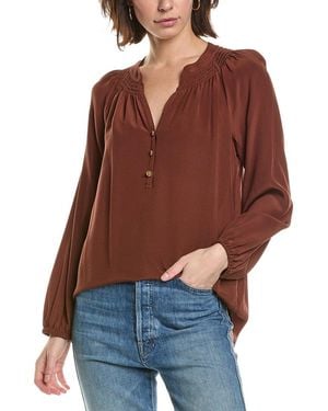 Lilly Pulitzer Elsa Silk Top - Red
