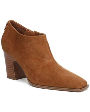 Franco Sarto A-Jude Leather Bootie - Brown