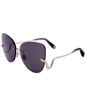Roberto Cavalli 64Mm Sunglasses - Purple