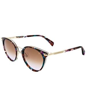 Rag & Bone Rnb1058 53Mm Sunglasses - Brown