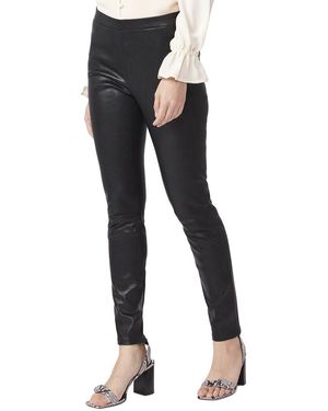 PAIGE Janine Leather Legging - Black