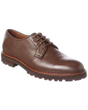 Aquatalia Leon Weatherproof Leather Oxford - Brown