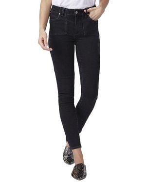 PAIGE Hoxton High Rise Ultra Skinny Ankle Jean - Black