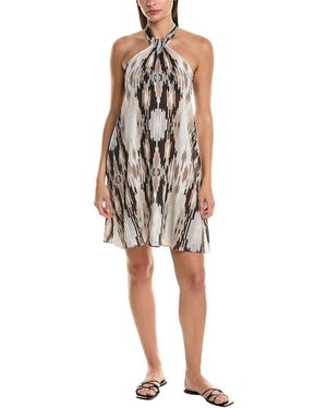 Natori Ibiza Halter Mini Dress - White