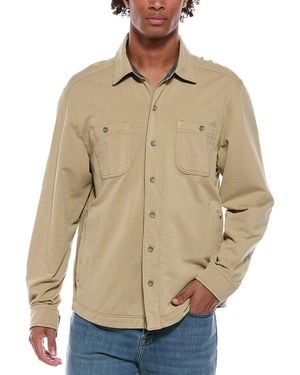 Tommy Bahama Ben & Terry Shirt Jacket - Natural