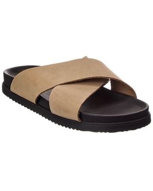 M by Bruno Magli M-Line Bologna Nubuck Sandal - Brown