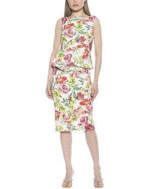 Alexia Admor Amora Sheath Dress - White