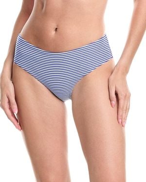 Sea Level Varsity Mid Bikini Bottom - Blue